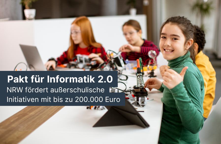 „Pakt für Informatik 2.0“ – Junge Menschen für eine digitale Zukunft machen.