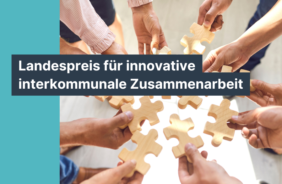 Sinnbild Landespreis für interkommunale Zusammenarbeit